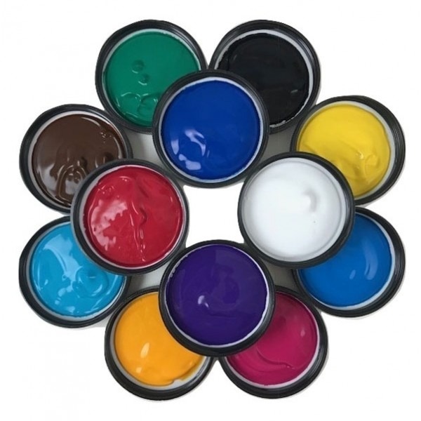 12 Pack Painters Palette - PROfab Transparent Paints - PRO