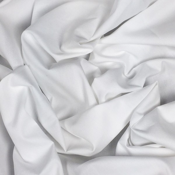 Style 200 Bleached Mercerized Cotton Broadcloth - 25 yard