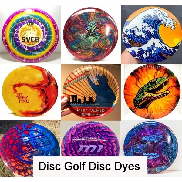 Disc Golf Disc Dyes